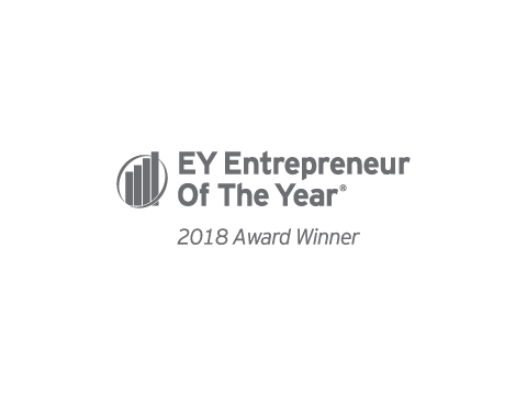 Entrepreneur of the year 2018 award winner logo